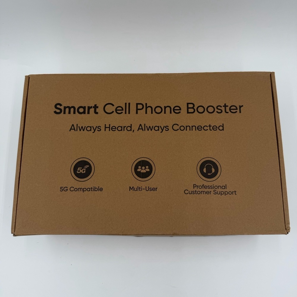 Amazboost A1 Cell Phone Booster Kit for Home Up to 3,000 sq ft, All Carriers.